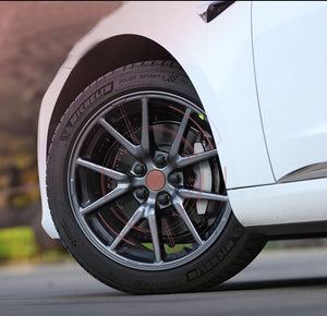 Brand New 2019-2023 Model Y/2017-2022 Model 3 Glossy/Matte Black Wheel Hub Lug Nut Covers