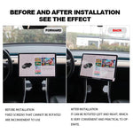 Load image into Gallery viewer, Brand New Tesla Screen Rotation Holder Tool Bracket W/ Anti Noise Cotton Foam (New Version 4-Direction Design
