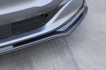 Load image into Gallery viewer, Brand New Front Bumper Lip Spoiler Carbon Fiber Look For 2021-2022 Ford Mustang Mach-E
