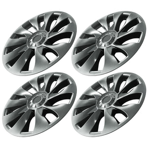 Brand New 2016-2022 Tesla Model 3 Wheel Hub Caps Wheel Covers 18" With Tesla Logo