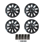 Load image into Gallery viewer, Brand New 4PCS TESLA Model Y 20&quot; Aero Hubcaps Wheel Cap Rim Wheel Cover With Logo
