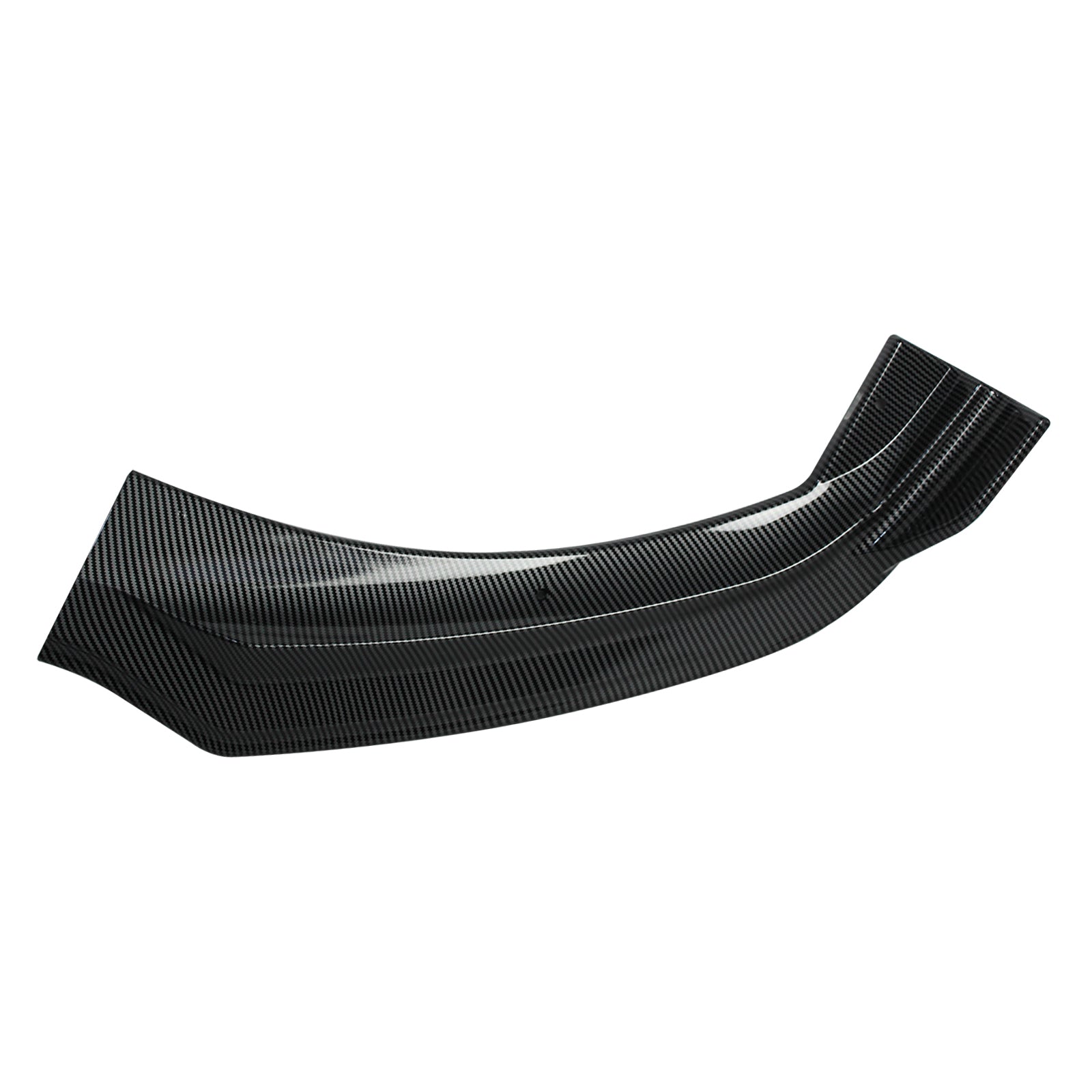 Brand New Front Bumper Lip Spoiler Carbon Fiber Look For 2021-2022 Ford Mustang Mach-E