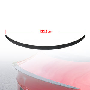 Brand New Rear Trunk Lid Spoiler Carbon Fiber Pattern For 2017-2022 Model 3