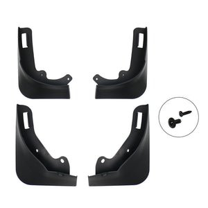 Brand New 4Pcs Mud Flaps Dustproof Splash Fenders Fits 2019-2023 Model Y